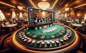 Antarmuka permainan blackjack di ratu4d